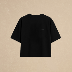 Playera Bauhaus Boxy Negra