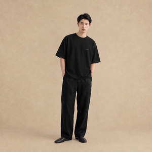 Playera Bauhaus Boxy Negra