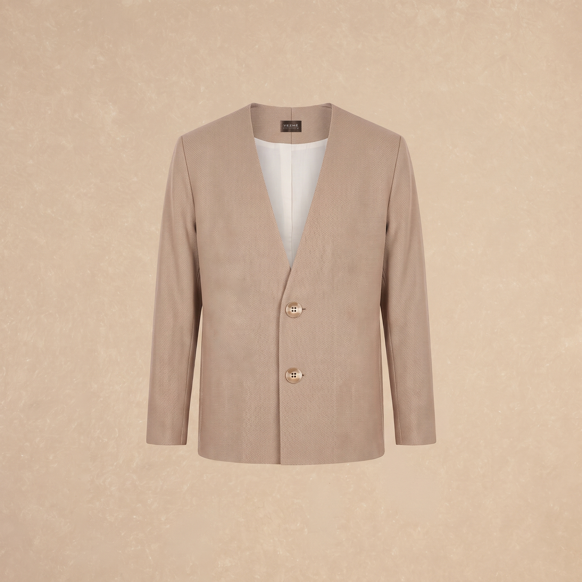 Blazer de Lino Beige