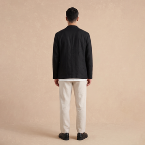 Blazer Lino Negro