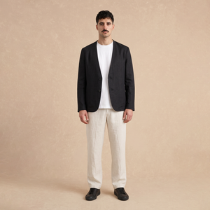 Blazer Lino Negro