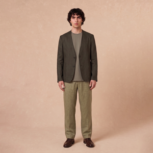 Blazer Verde de Lino