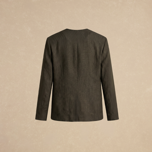 Blazer Verde de Lino