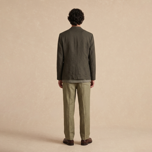 Blazer Verde de Lino