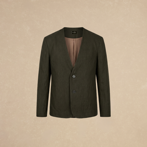 Blazer Verde de Lino
