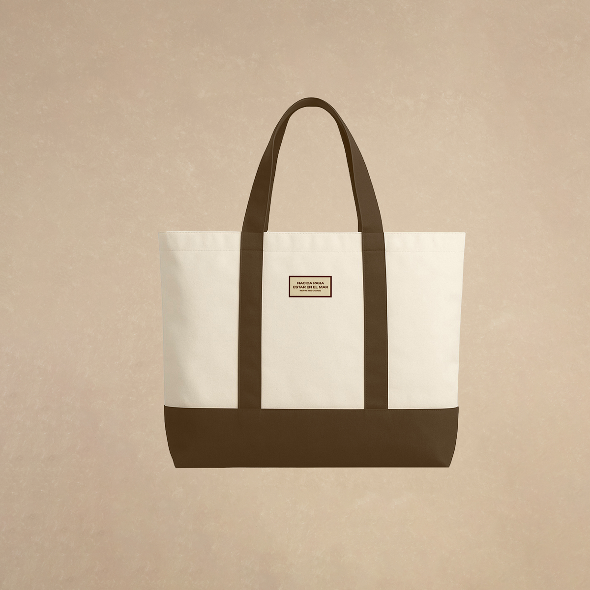 Tote Bag Off-White | Collab Mujeres del Mar