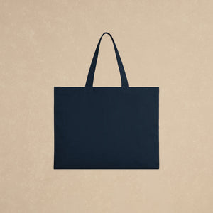 Bolsa Tote Bag Grande Azul Marino