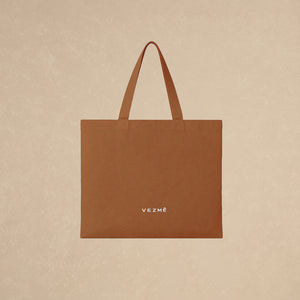 Bolsa Tote Bag Grande Camel