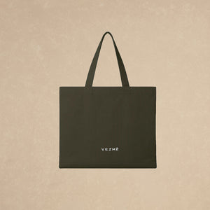 Bolsa Tote Bag Grande Verde Oscuro