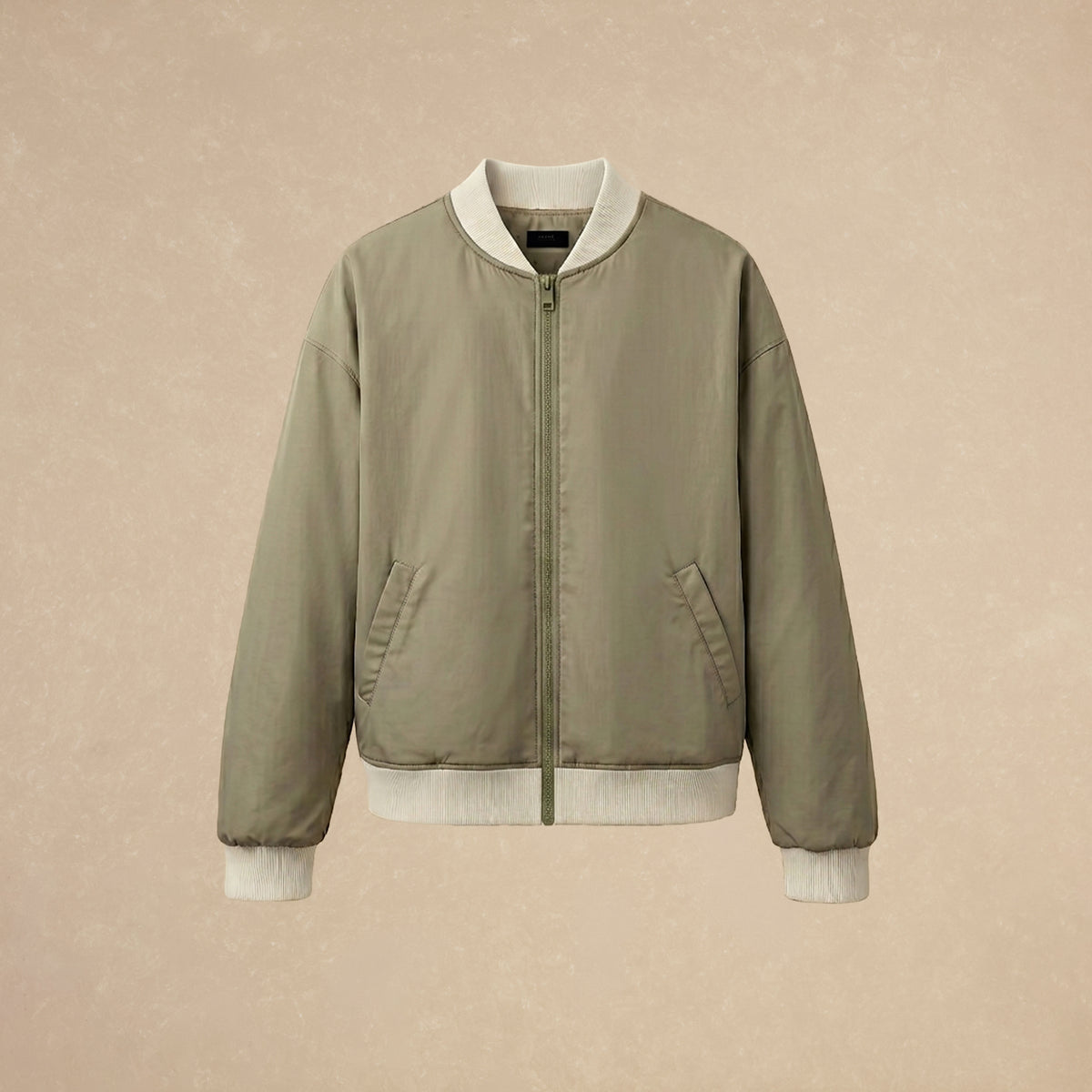 Bomber Jacket Beige Oversized x Nicolás Celis