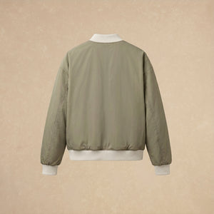 Bomber Jacket Beige Oversized x Nicolás Celis