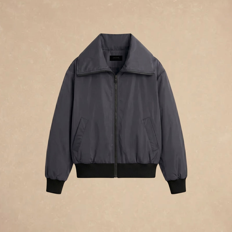 Bomber Jacket Charcoal Oversized x Ale Moreno