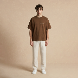 Playera Boxy Café Dendro