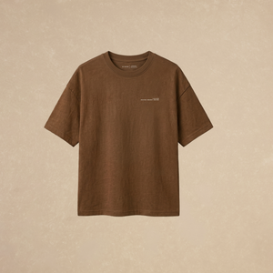 Playera Boxy Café Dendro
