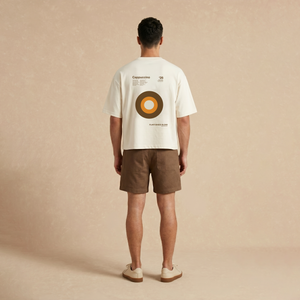 Playera Boxy Off-White Cappuccino