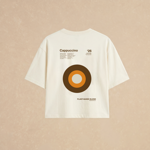 Playera Boxy Off-White Cappuccino