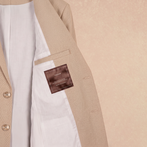 Blazer de Lino Beige
