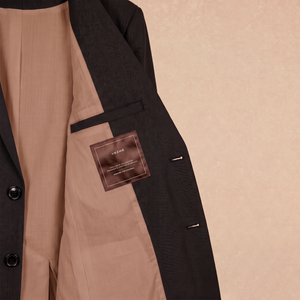 Blazer Lino Negro