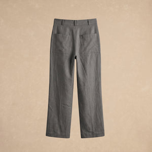 Pantalón de Lino Carbón