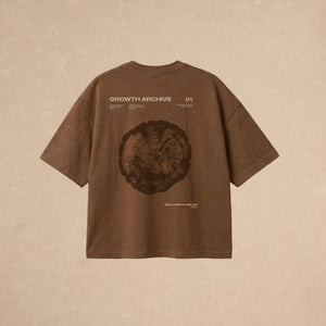 Playera Boxy Café Dendro