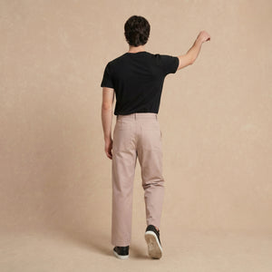 Playera Básica Negra Regular Stretch 231g