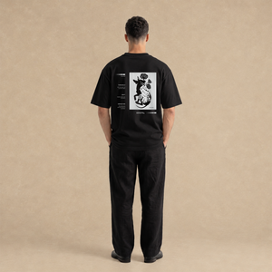 Playera Xolo Oversized Negra x Mont Ventura