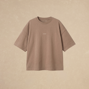 Playera Oversized Beige Fungi