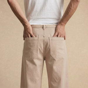 Pantalón Beige de Lino