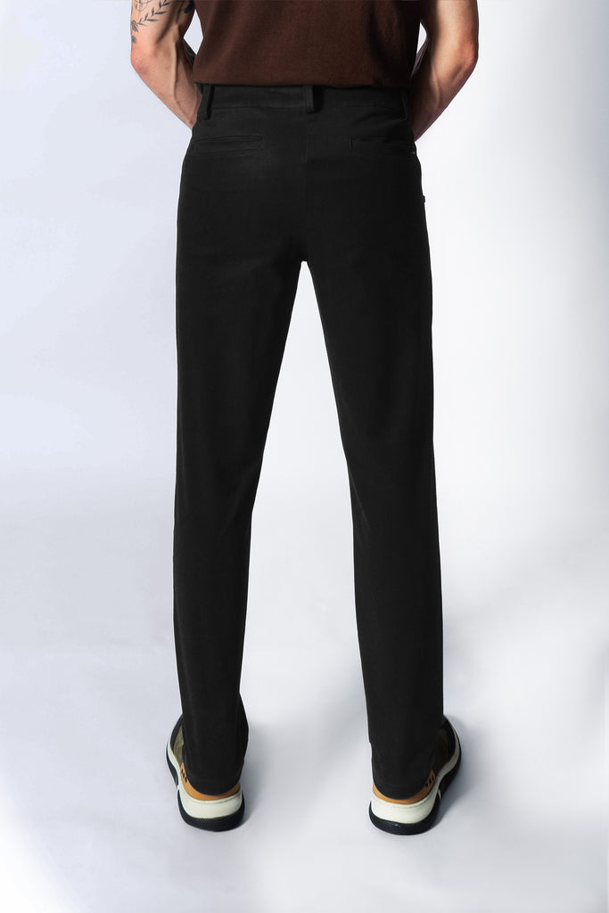 Pantalon Hombre Slim Negro Sustentable