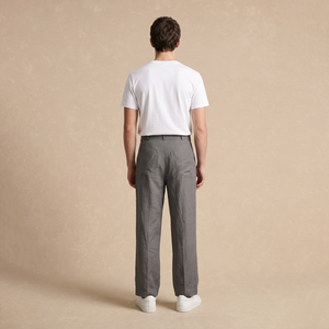 Pantalón de Lino Carbón