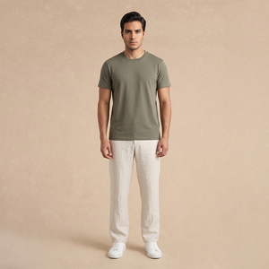 Pantalón de Lino Perla