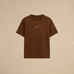 Playera Oversized Café 268g