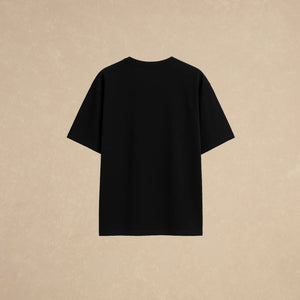 Playera Oversized Negra 268g