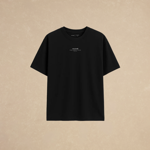 Playera Oversized Negra 268g