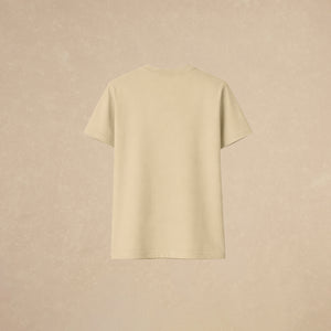 Playera Básica Beige Regular Stretch 231g