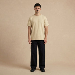 Playera Básica Beige Regular Stretch 231g