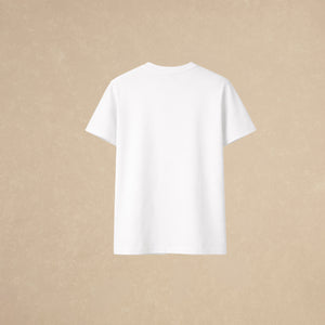 Playera Básica Blanca Regular Stretch 231g