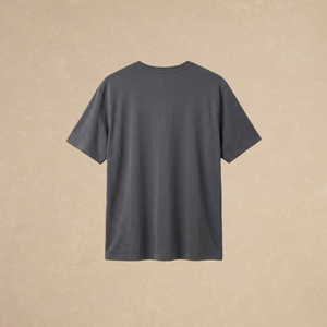 Playera Básica Gris Regular Modal  216g