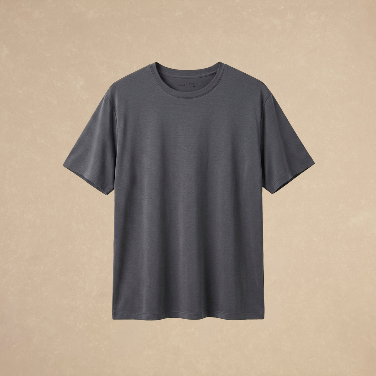 Playera Básica Gris Regular Modal  216g