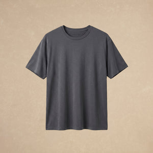Playera Básica Gris Regular Modal  216g
