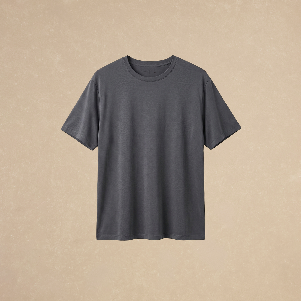 Playera Básica Gris Regular Modal  216g