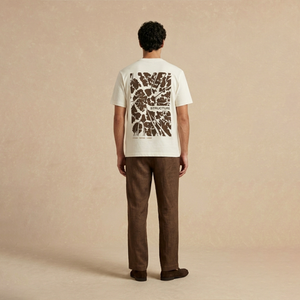Playera Off-White Ramas Oversized
