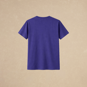 Playera Básica Azul Regular Stretch 231g