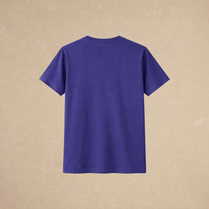 Playera Básica Azul Regular Stretch 231g