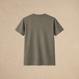 Playera Básica Verde Oscuro Regular Stretch 231g