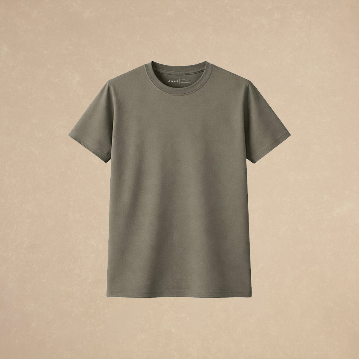 Playera Básica Verde Oscuro Regular Stretch 231g