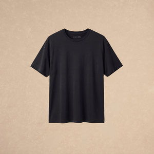 Playera Básica Negra Regular Modal  216g