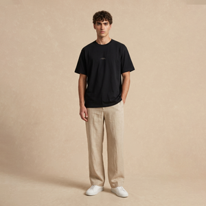 Playera Oversized Serenity Negra