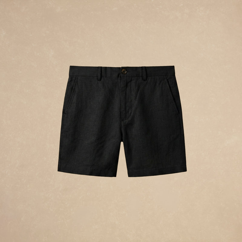 Short Negro de Lino