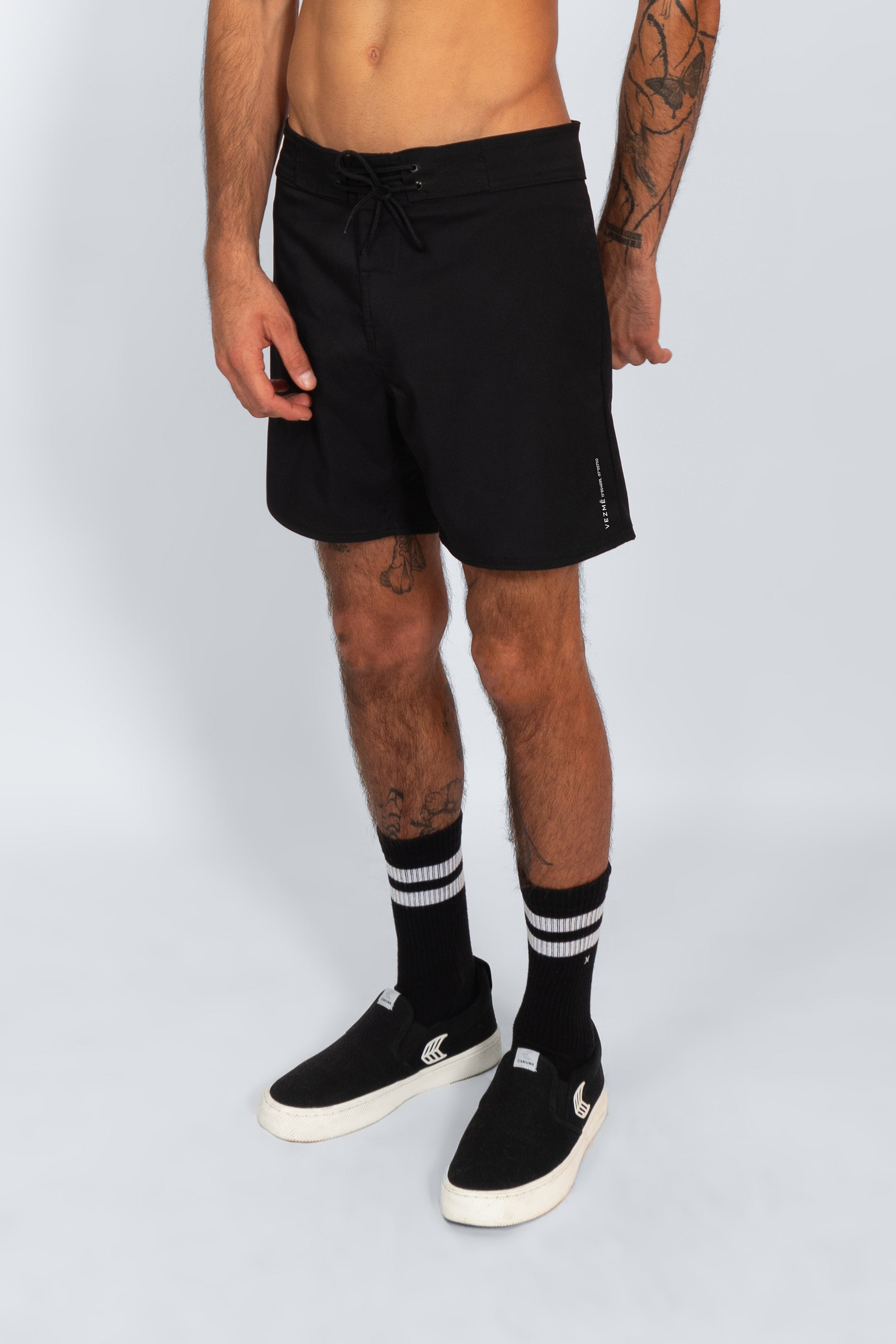 Pantalón Negro Outfits Con Short Negro Hombre Vestir Con Short